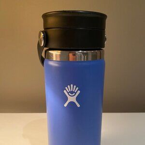 Hydroflask 16 oz Coffee Bottle with Flex Sip Lid in Cascade Blue
